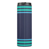 ファミリーバケーションクルーズシップトリップ名前をカスタムするビーチ タンブラー (裏面)