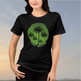 ファミリーバケーショングラフィックTシャツトリブレンドシャツ トライブレンドＴシャツ