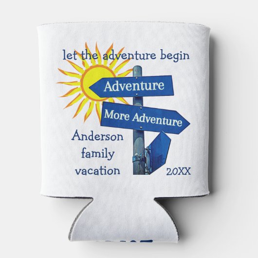 ファミリーバケーションザアドベンチャー開始 缶クーラー (裏面)