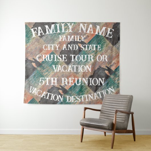 ファミリーバケーションツアークルーズシップグループ懇親会 タペストリー (インサイチュ(横))