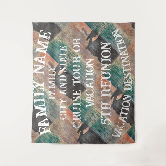 ファミリーバケーションツアークルーズシップグループ懇親会 タペストリー (正面)