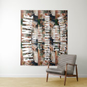 ファミリーバケーションツアークルーズシップグループ背景 タペストリー (インサイチュ)