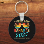 ファミリーバケーションバハマ2025マッチンググループサマー キーホルダー (正面)
