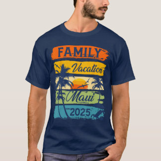 ファミリーバケーションマウイハワイ2025マッチンググループVa Tシャツ