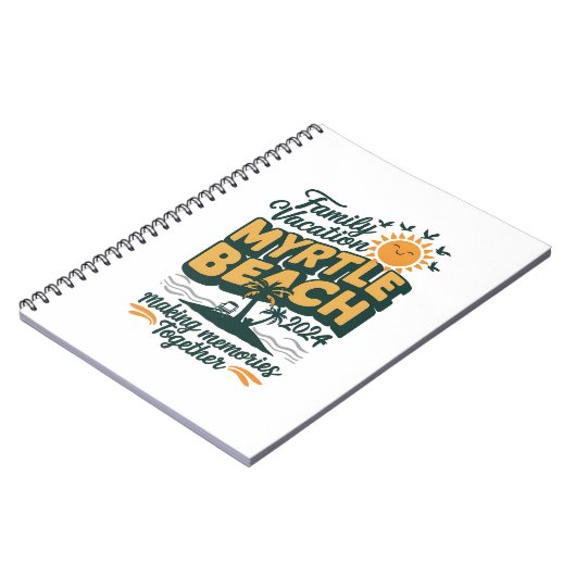 ファミリーバケーションマートルビーチ2024メイキングメモリーズ ノートブック (左側)