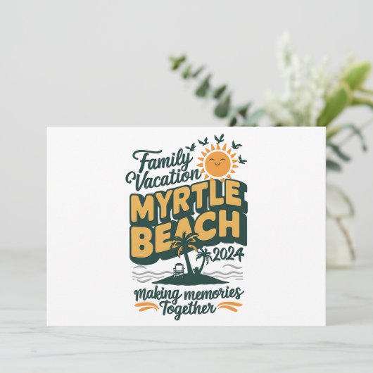 ファミリーバケーションマートルビーチ2024メイキングメモリーズ 招待状 (スタンド正面)