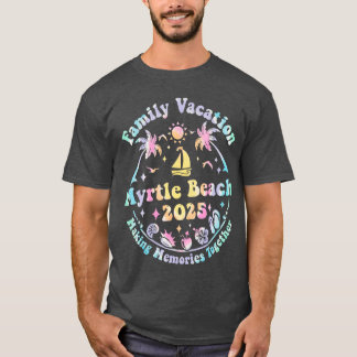 ファミリーバケーションマートルビーチ2025マッチングサマー Tシャツ