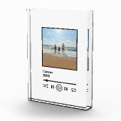 ファミリーバケーションメモリー音楽コントロールmp3ボタン フォトブロック (右)