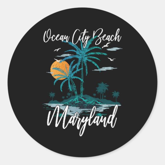 ファミリーバケーションメリーランド海シティビーチ ラウンドシール (正面)