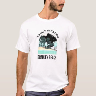 ファミリーバケーション2021ブラッドリービーチサマーニュージャース Tシャツ
