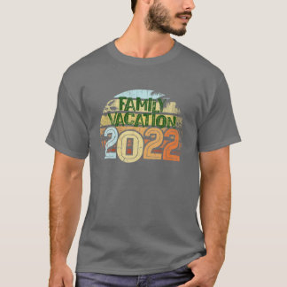 ファミリーバケーション2022サマーアイランドビーチファミリアV Tシャツ