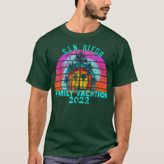 ファミリーバケーション2022サマーヴィンテージサンディエゴカリ Tシャツ