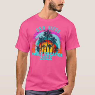 ファミリーバケーション2022ヴィンテージサンディエゴカリフォルニア Tシャツ