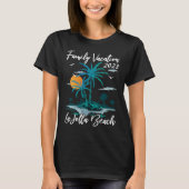 ファミリーバケーション2023 Sunset California La Jolla Be Tシャツ (正面)