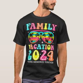 ファミリーバケーション2024ビーチマッチングサマーバケーション Tシャツ