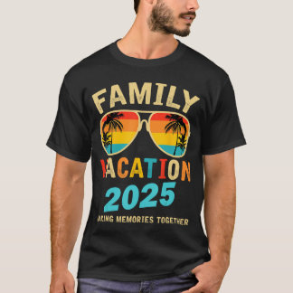 ファミリーバケーション2025ビーチマッチングサマーバケーション Tシャツ