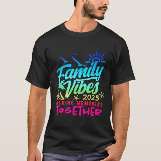 ファミリーバケーション2025ビーチマッチングサマーバケーション Tシャツ