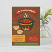 ファミリーバックヤードチリ調理師オフポトラック秋パーティー 招待状 (スタンド正面)