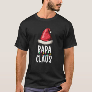 ファミリーバパクロースクリスマスサンタズパジャママッチン Tシャツ