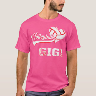 ファミリーバレーボール選手バレーボール技芸 Tシャツ