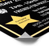 ファミリーバンコナイトバンコパーティーPTAイベントPTO ポスター (角)