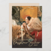 ファミリーパスソーバーシーダー写真テンプレート招待状 招待状 (正面/裏面)