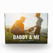 ファミリーパパ引用文フォトタイポグラフィ フォトブロック (正面)