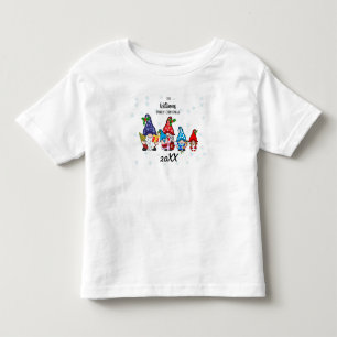 ファミリーパーソナライズされたトドラーファミリー格言ボーイベビー トドラーTシャツ