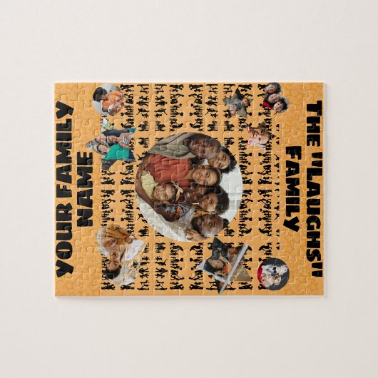 ファミリーパーソナライズされたパズル ジグソーパズル