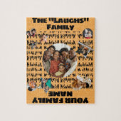 ファミリーパーソナライズされたパズル ジグソーパズル