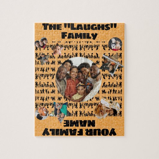ファミリーパーソナライズされたパズル ジグソーパズル