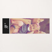 ファミリーパーソナライズされたフォトモノグラムヨガマット ヨガマット (裏面(横))