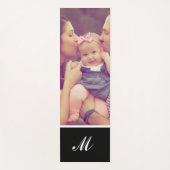 ファミリーパーソナライズされたフォトモノグラムヨガマット ヨガマット (正面)