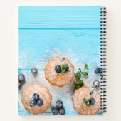 ファミリーパーソナライズされたベーキングクックブックレシピ ノートブック (裏面)