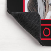 ファミリーパーソナライズされたペット写真テンプレートマウスパッド マウスパッド (コーナー)