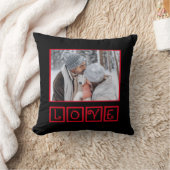 ファミリーパーソナライズされたペット写真テンプレート クッション (ブランケット)