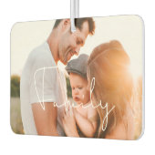 ファミリーパーソナライズされた写真空気清浄機 カーエアーフレッシュナー (左)