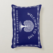 ファミリーパーソナライズされた名アクセント枕 アクセントクッション (正面(垂直))