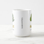 ファミリーパーソナライズされた懇親会カズツリキープサケ コーヒーマグカップ (中央)