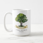 ファミリーパーソナライズされた懇親会カズツリキープサケ コーヒーマグカップ (左)