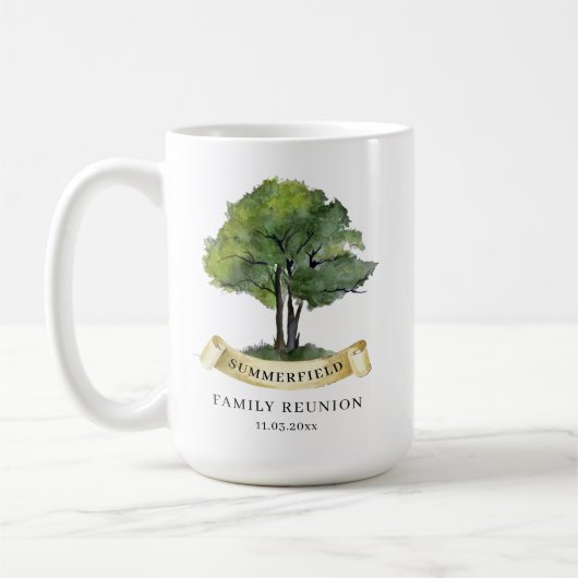 ファミリーパーソナライズされた懇親会カズツリキープサケ コーヒーマグカップ (左)