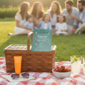 ファミリーパーソナライズされた懇親会サマービベス 招待状