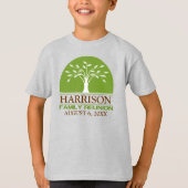 ファミリーパーソナライズされた懇親会シャツ Tシャツ (正面)