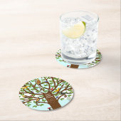 ファミリーパーソナライズされた懇親会 ラウンドペーパーコースター (インサイチュ)