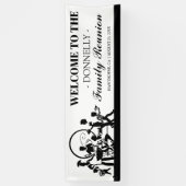 ファミリーパーソナライズされた懇親会 | BBQパーティー 横断幕 (縦)