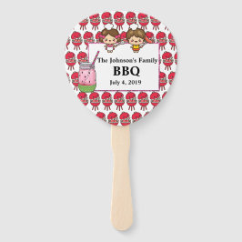 ファミリーパーソナライズされたBBQ ハンドファン