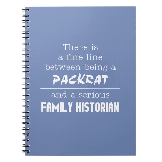 ファミリーヒストリカスタマイズアノート(Your Color) ノートブック (正面)