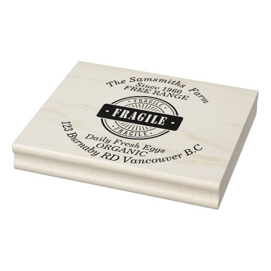 ファミリービジネスエッグファーム1960lg以来 ラバースタンプ (スタンプ)