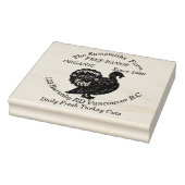 ファミリービジネスターキーファーム1960年以来 ラバースタンプ (スタンプ)