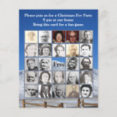 ファミリービンゴゲーム雪の覆われた山の写真 (裏面)